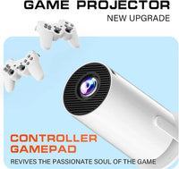 Proyector 2 en 1 con videojuegos