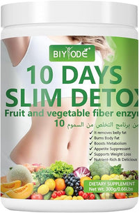 Batido detox con fibra natural que ayuda a acelerar el metabolismo y apoyar la pérdida de peso en solo 10 días